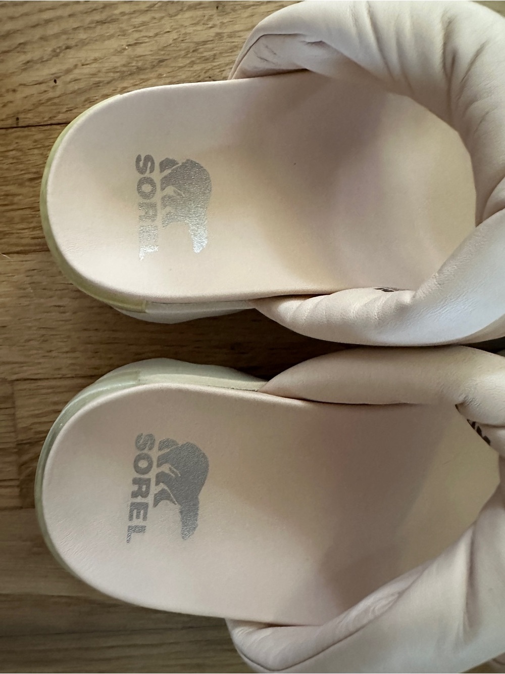 Sorel Women's Pale Blush Padded Slide Sandals Sz 8 - Picture 6 of 8